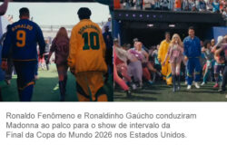 Ronaldos e Madonna